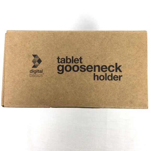 Digital Basics Tablet Gooseneck Holder White Fully Adjustable 360 Rotation - Picture 4 of 7